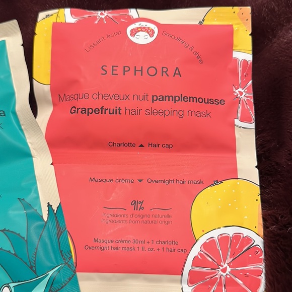 Bundle of Sephora Collection Hair Sleeping Masks - 2x Aloe Vera and Grapefruit - Picture 4 of 5